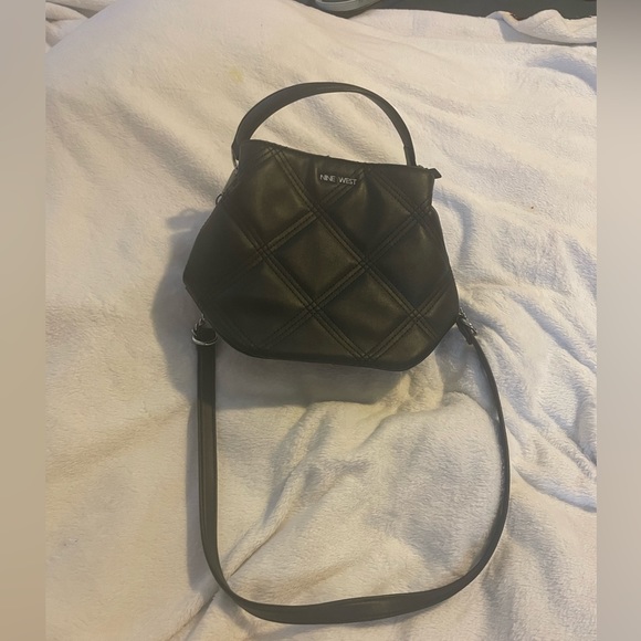 Nine West Black Crossbody Purse - Picture 1 of 4